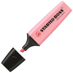 Stabilo: BOSS Original pastelowy zakreślacz w kolorze różowym, 2–5 mm zdjęcie 2