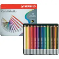 Stabilo: CarbOthello zestaw 24 sztuk w metalowym pudełku