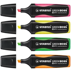 Stabilo: GREEN BOSS zestaw zakreślaczy 4 szt. zdjęcie 2