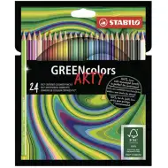 Stabilo: GREENcolors Arty zestaw 24 kolorowych kredek