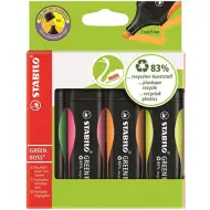 Stabilo: Green Boss zakreślacze, zestaw 4 kolorów
