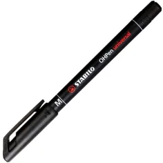 Stabilo OHPen universal M alkoholowy marker, czarny, 1 mm