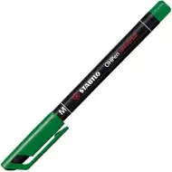 Stabilo OHPen universal M marker alkoholowy w kolorze zielonym, grubość linii 1 mm