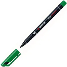 Stabilo OHPen universal M marker alkoholowy w kolorze zielonym, grubość linii 1 mm zdjęcie 2