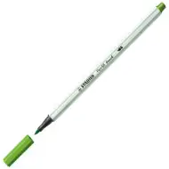 Stabilo: Pen 68 brush pędzelek w jasnym zielonym kolorze