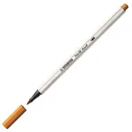 Stabilo: Pen 68 brush pisak pędzelkowy w kolorze ochry żółtej