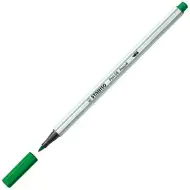 Stabilo: Pen 68 brush zielony pędzelkowy marker