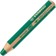 Stabilo Woody 3in1 kredka w ciemnozielonym kolorze