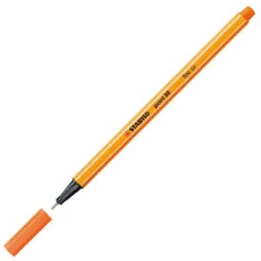 Stabilo: cienkopis Point 88 o grubości 0,4 mm w jasnym kolorze cynobrowym zdjęcie 2