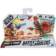 Star Wars Battle Bobblers Porgs vs Chewie figurka z klipsem - Hasbro