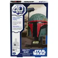 Star Wars: Hełm Boba Fett 4D 93-elementowa układanka - Spin Master