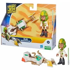 Star Wars: Przygody Młodych Jedi - Zestaw figurka Kai Brightstar z rydwanem 7,5 cm - Hasbro zdjęcie 2