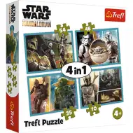 Star Wars: The Mandalorian 4 w 1 puzzle - Trefl
