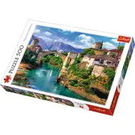 Stary Most w Mostarze 500-elementowe puzzle - Trefl