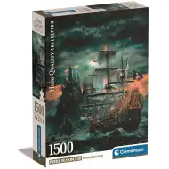Statek piracki 1500 elementów HQC puzzle 59,5x84,5cm - Clementoni
