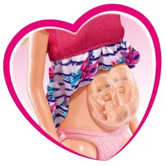 Steffi Love: Ciężarna lalka Steffi Love z akcesoriami - Simba Toys zdjęcie 4