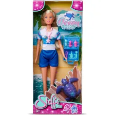 Steffi Love: Ocean Care — opiekunka zwierząt, zestaw z lalką Steffi - Simba Toys