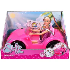 Steffi Love: Samochód plażowy z lalką - Simba Toys