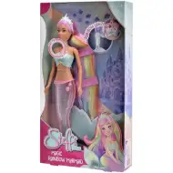 Steffi Love: Steffi magiczna tęczowa syrenka z świecącym ogonem - Simba Toys