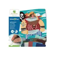 Stick’N Fun zestaw do tworzenia mozaik – Piraci