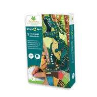 StickN Fun zestaw do tworzenia mozaikowych obrazków - Dinozaury