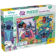 Stitch 2 w 1, puzzle 250 elementów i kolorowanka 50x35 cm - Lisciani
