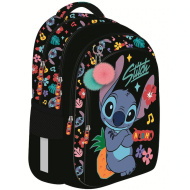 Stitch czarny plecak szkolny aloha BPL58 40x29x19 cm