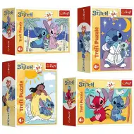 Stitch mini puzzle 54 elementów, różne wzory, 1 sztuka - Trefl