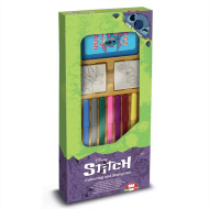 Stitch zestaw stempli z pisakami, 9-częściowy - Multiprint