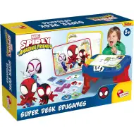 Stolik do zabawy Spidey z 10 grami rozwijającymi umiejętności - Lisciani