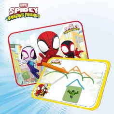 Stolik do zabawy Spidey z 10 grami rozwijającymi umiejętności - Lisciani zdjęcie 3