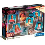 Stranger Things 1000-elementowe puzzle z plakatem - Clementoni