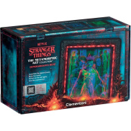 Stranger Things: Polowanie na Demogorgona – puzzle 520 elementów z ramką i podświetleniem RGB LED – Clementoni