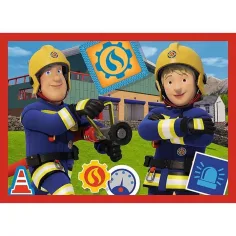 Puzzle Strażak Sam 4 w 1, 12-15-20-24 elementów – Trefl zdjęcie 2