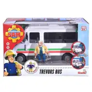 Strażak Sam: Zestaw zabawkowy Autobus Trevora - Simba Toys
