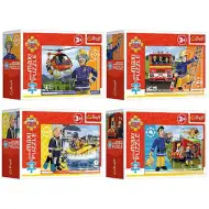 Strażak Sam bohater mini maxi 20-elementowe puzzle 4 różne - Trefl