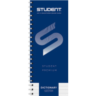 Student Premium notes słownikowy w kratkę na spirali