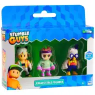 Stumble Guys, zestaw 3 mini figurek, różne rodzaje, seria 3, 1 sztuka