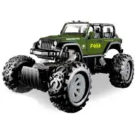 Stunt Truck zielony samochodzik z napędem wstecznym 1/43 - Mondo Motors
