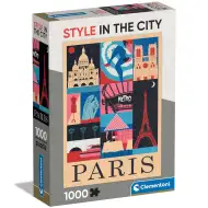 Style w mieście Paryż 1000-elementowe puzzle - Clementoni