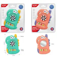 Sun Baby: Grzechotka-gryzak Dino przyjaciel w dwóch wariantach 1 sztuka