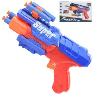Super Gun: Pistolet na strzałki z pianki o zasięgu 12 metrów 23x13 cm