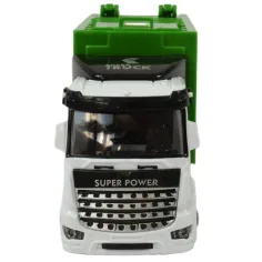 Super Truck: Śmieciarka kontenerowa z napędem kołowym 20 cm zdjęcie 6