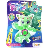 Superstars: Rozciągliwa figurka brokatowego smoka Drumylee 16 cm