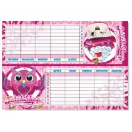 SweetShop dziewczęcy 6 w 1 plan lekcji