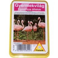 Świat Dzieci: Egzotyczne Zwierzęta gra karciana - Piatnik
