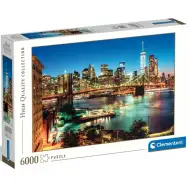 Światła Mostu Brooklińskiego HQC puzzle 6000 elementów - Clementoni