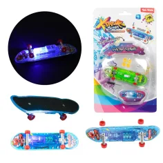 Świecąca fingerboard deskorolka na palce w różnych wariantach 1 szt. zdjęcie 2