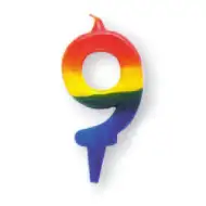 Świeczka urodzinowa cyfra 9