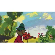 Świerszcz i mrówka – film na slajdach